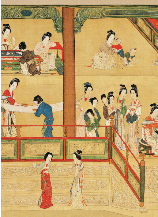汉宫春晓图插图 汉宫春晓图插图