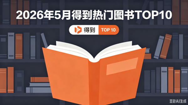2026 年 5 月得到热门图书 TOP10：知识型好书与高效成长全盘点